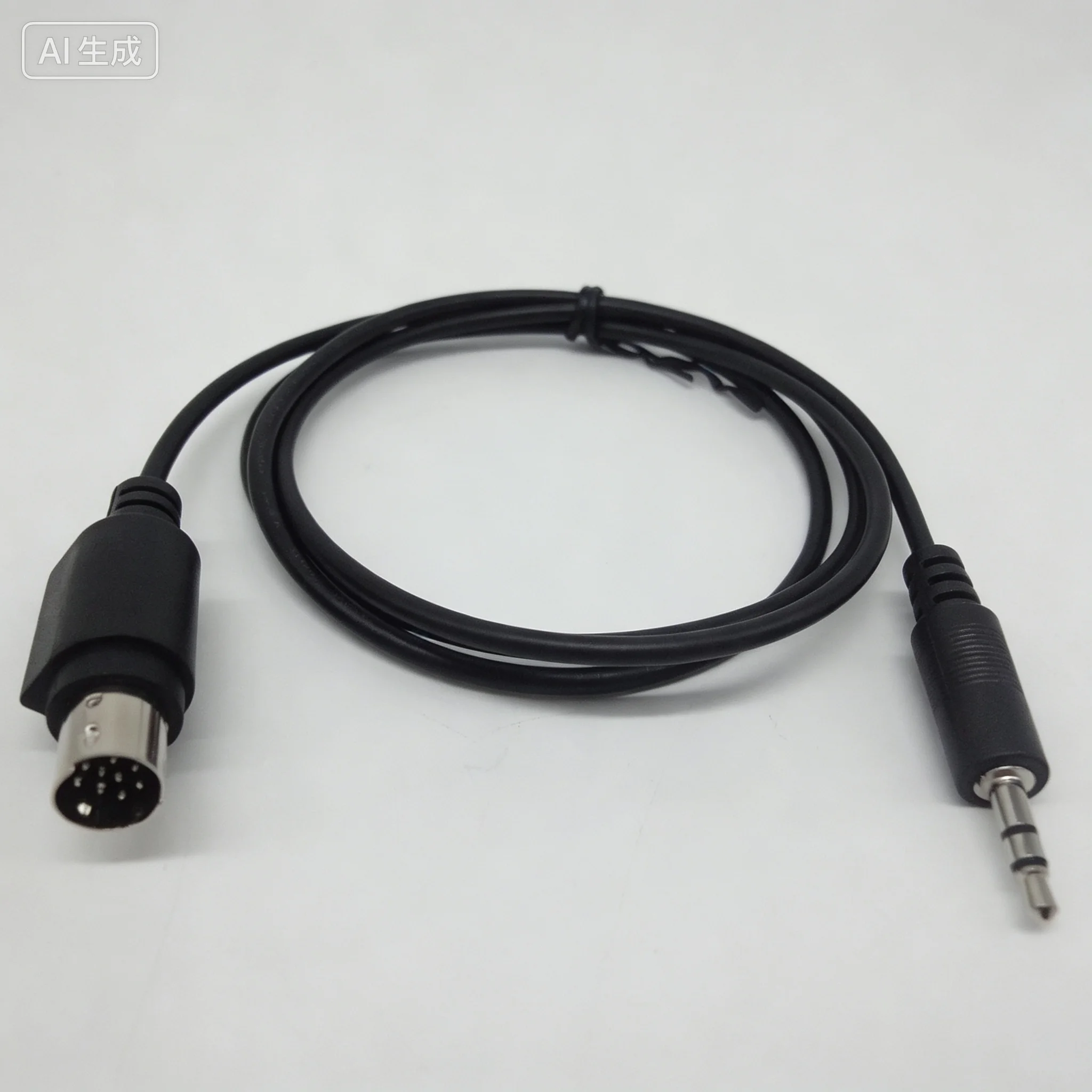 Wire round port 9 pin interface, turn 3.5MM audio cable For BOSE audio