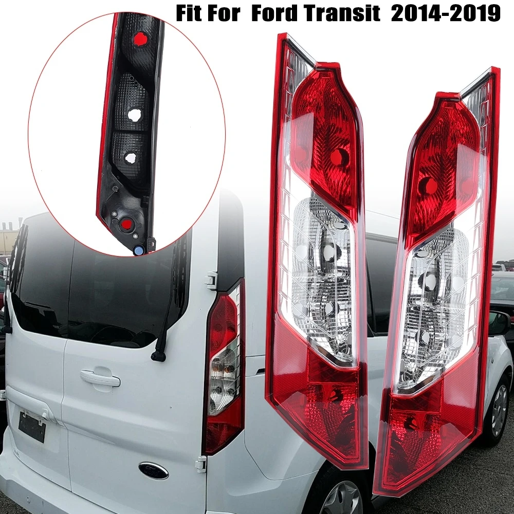 

Задние задние фонари автомобиля для Ford Transit 2014-2019, версия ЕС, задние фонари без провода, лампа, водонепроницаемая сборка, левый и правый