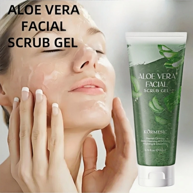 Exfoliante de Doble Acción de Aloe Vera y Curry | Exfoliante + Nutritivo para la Piel, Todo en Uno. Gránulos de Curry Suaves que Limpian Profundamente las Células Muertas de la Piel del Cuerpo, Mejorando las Áreas Opacas y Ásperas como Codos, Rodillas y Talones Esencia de Aloe Vera de Alta Pureza que Exfolia y Repara la Barrera Cutánea, Dejando la Piel Hidratada y Sin Sensación de Tirantez Después del Lavado Se puede usar en todo el cuerpo, lográndose fácilmente una piel suave, tersa y radiante.