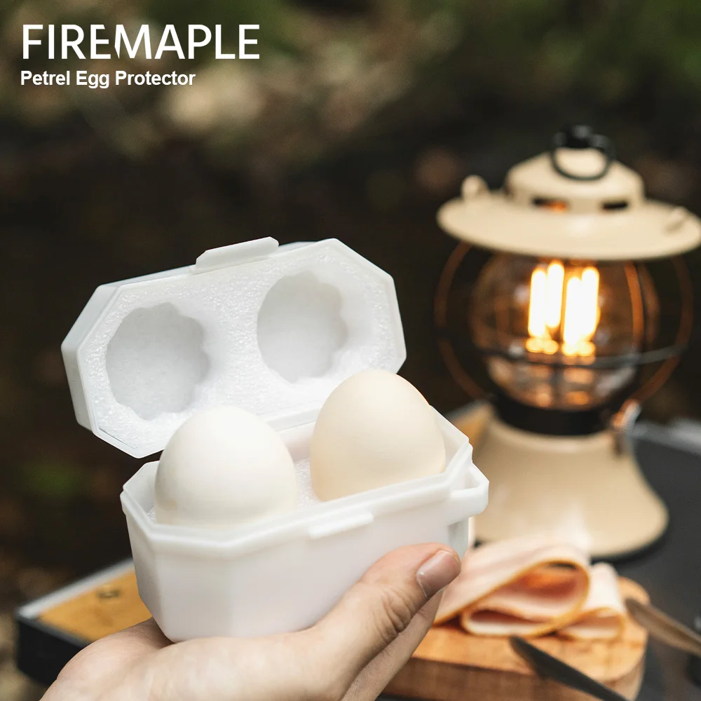 

Fire-Maple Petrel Egg Storage Box Portable Anti-drop Shock-absorbing 2 Grid Egg Protection for Picnic Hiking Travel