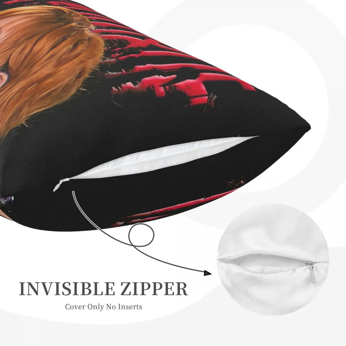 Nevermore Tour Mylene Farmer Rectangle Pillowcase Cushion Cover Decorative Bedroom Bed Home Comfort Throw Pillow