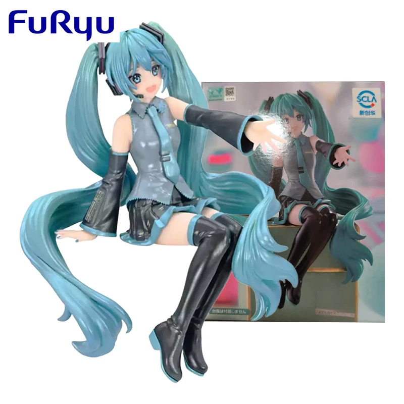 

FURYU Original Hatsune Miku Noodles Stopper Nardack Pearl Color Anime Action Figures Toys for Kids Gifts