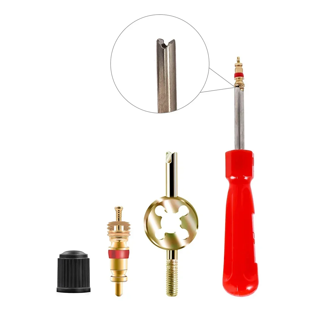 Valve Stem Removal Tools Valve Tool Wide Application Car Tire Repair Kit Repair Tool Security Guarantee For Trip