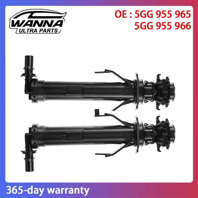 

5GG955965 5GG955966 Left Right Headlight Washer Lift Cylinder Spray Nozzle Jet for VW Golf 7 2014-2020 5GG 955 965 5GG 955 966
