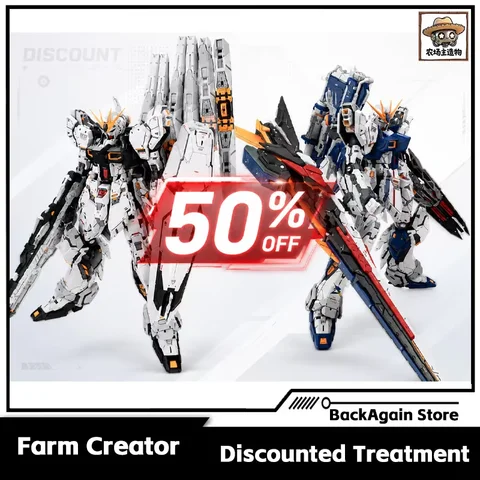 【Pre‑Sale】Farm Creator 1/100 RX‑93 ν/Nu Fukuoka Ver. Model Kit Action Figure for Hobby Collectors Toys Re‑Release Special Offer