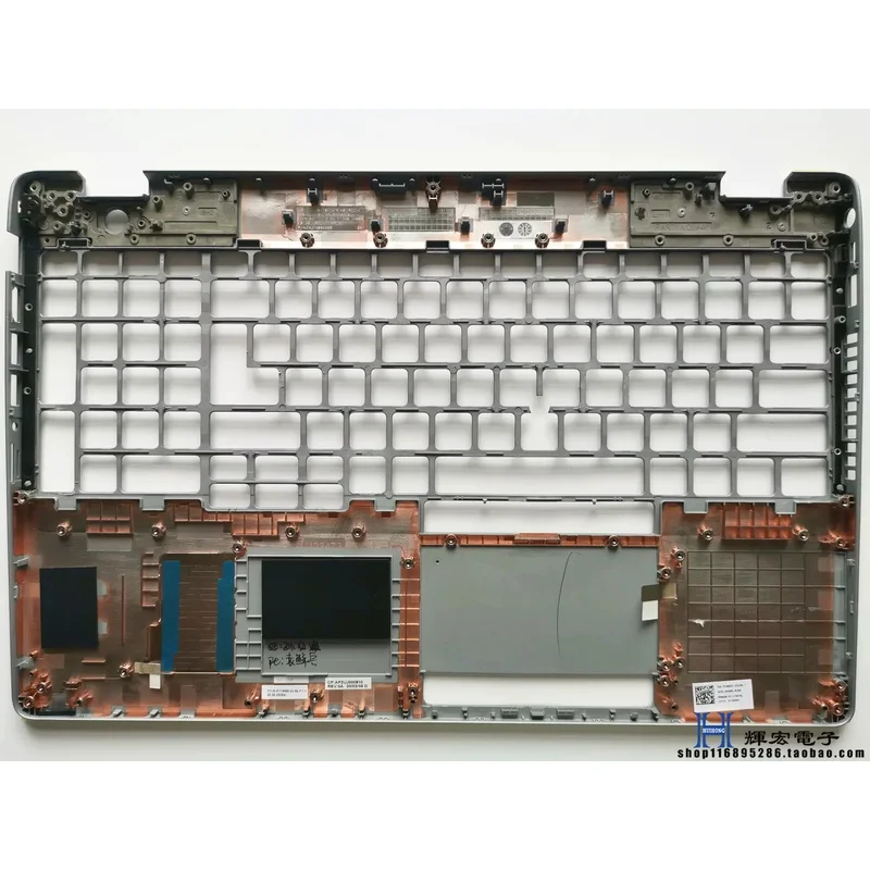 C  FOR Dell Latitude 5510 Precision 3551 A1999K Silver Palmrest Case Keyboard Frame