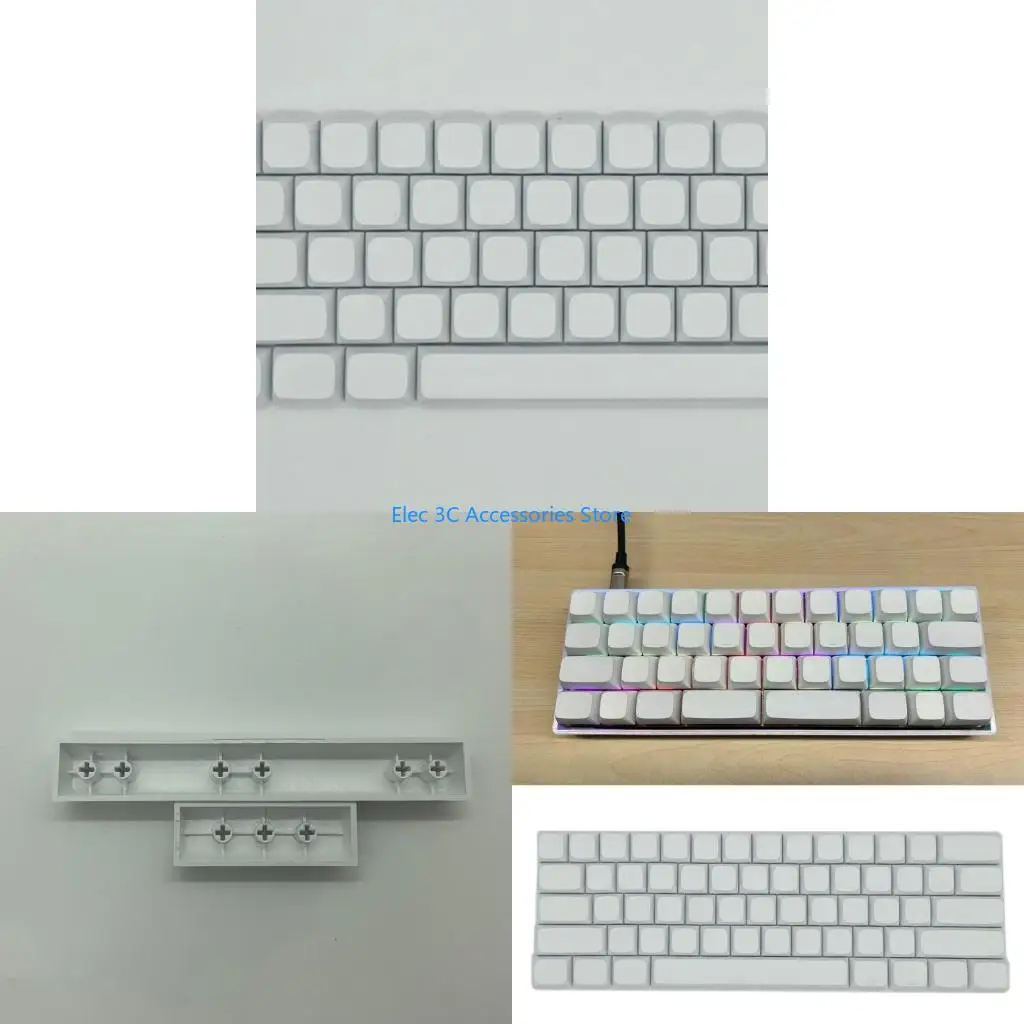 

Y51a 61pieces pbt blank keycap xda profile gamings keycap cap