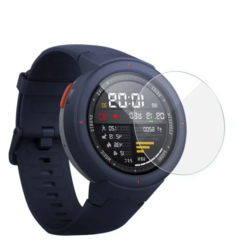 

For Samsung Gear Sport Gear 2 3 4 Zero Scratch-Proof Tempered Glass Screen Protector HD 9H Hardness Ultra-Clear Thin TMOWUK