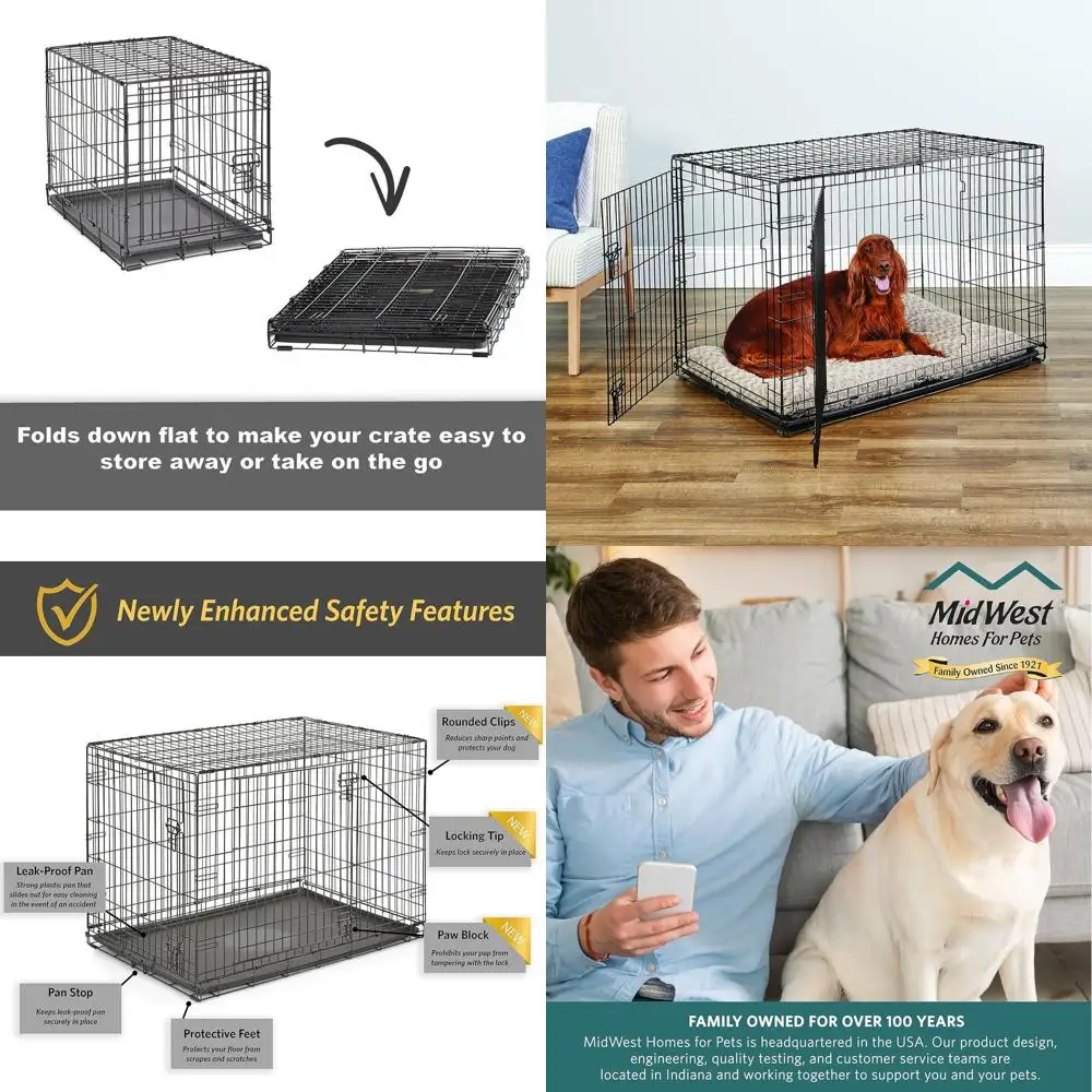 42-Inch Folding Met… - image