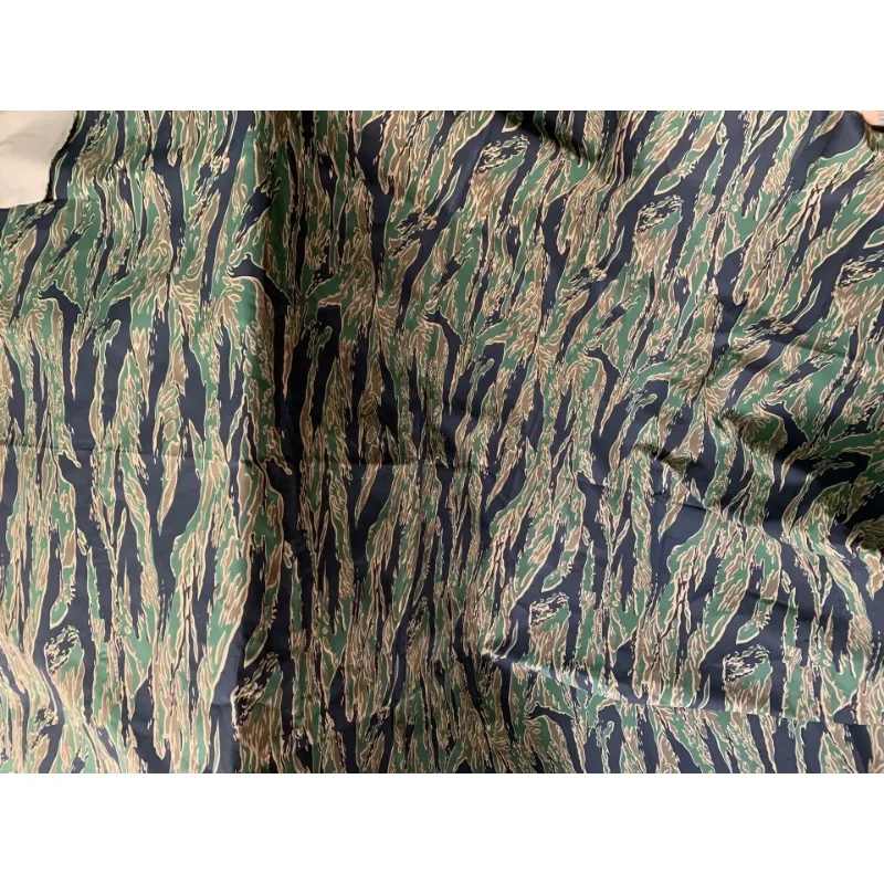 

Camo Cotton Tiger Stripe Khaki Pattern Camouflage Fabric Cloth Sports Hunting Accessories Tatical Gear Telas TMC Sewing Vestidos