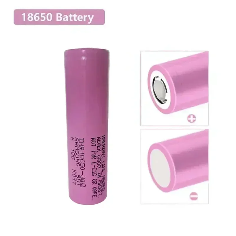 6-30pcs 3.7V 18650 Batte INR18650 35E 3500mAh Rechargeable Batte 25A Discharge Suitable for Screwdriver Flashlight Electric Toys