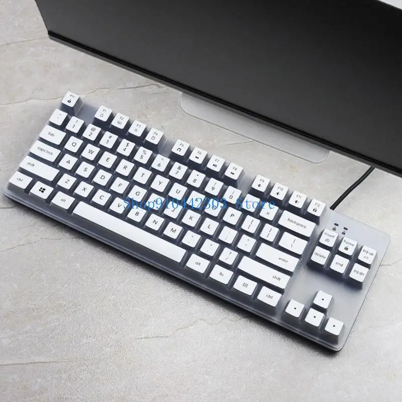 

L4MD Силиконовые защитные пленки для клавиатуры для K835 K855 TKL G412 Клавиатуры TKL обеспечивают защиту от воды и пыли