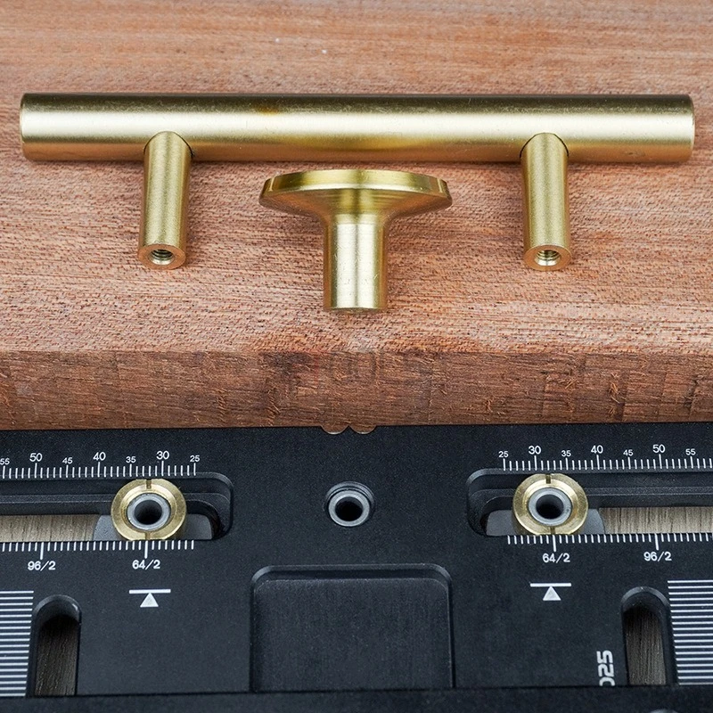 

Woodworking Drilling Fixed Board Aluminum Alloy Adjustable Hole Locator Wardrobe Cabinet Door Handle Auxiliary Hardware Tools