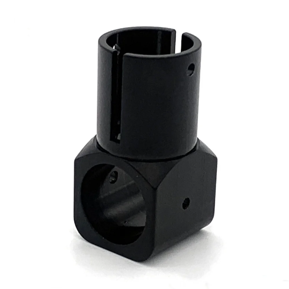 Train d'atterrissage d'avion multi-axes en alliage d'aluminium, trépied à trois canaux 16mm 20mm 25mm 30mm, tube en fibre de carbone, connecteur UAV, 1 pièce