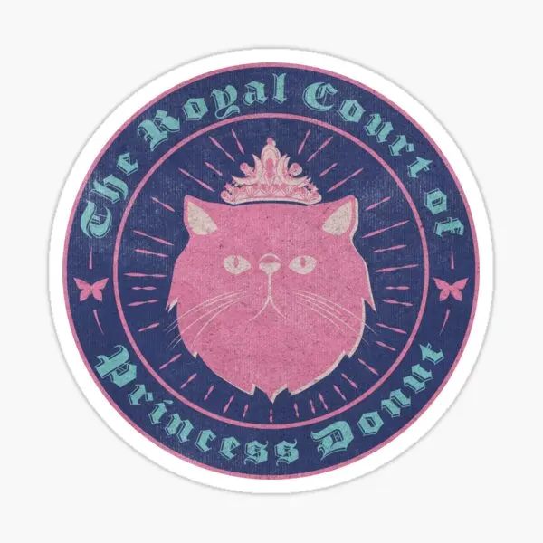 Princess Donut Dungeon Crawler Carl  Stickers for Car Stickers Kid Wall Room Window Funny Laptop Cartoon Anime Home Decor