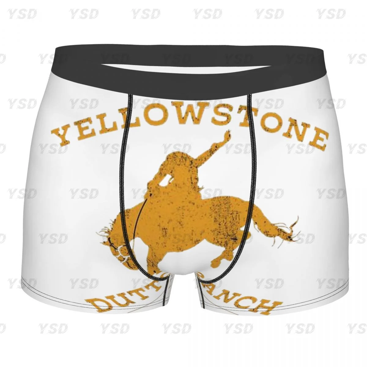 

Cowboy Et De Yellowstone Dutton Ranch Men's Boxer Briefs, Highly Breathable Underwear,Top Quality 3D Print Shorts Gift Idea