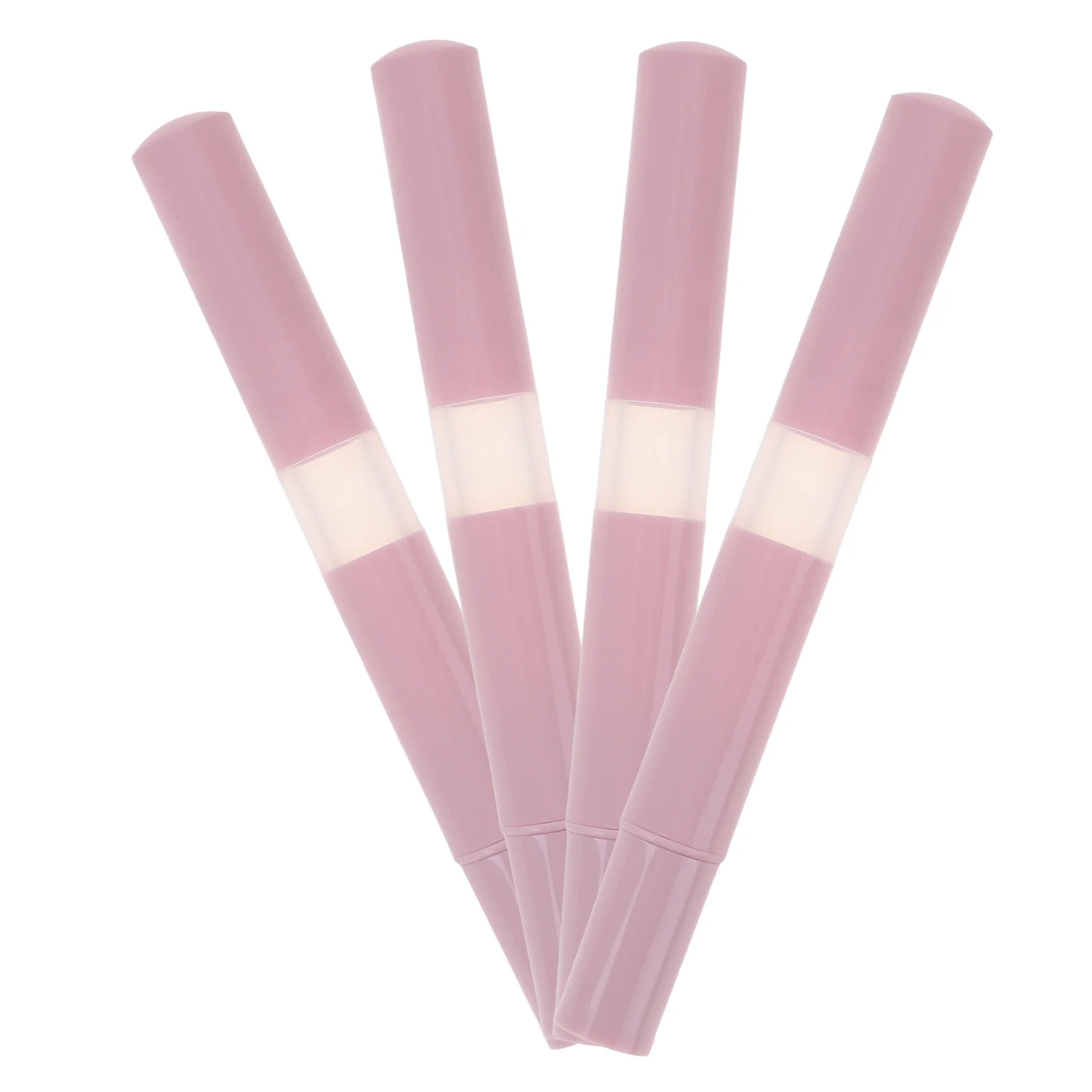 

4pcs Lip Gloss Tubes Refillable Applicator Pens For Eyelash Growth Liquid Nail Oil Cuticle Oil Perfume Dispenser