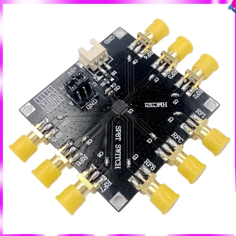 

N96R HMC321 RF Switch Module SP8T 1 Open 8 Gaas MMIC 50Mhz To 8GHZ NON-REFLECTIVE POSITIVE CONTROL Switch