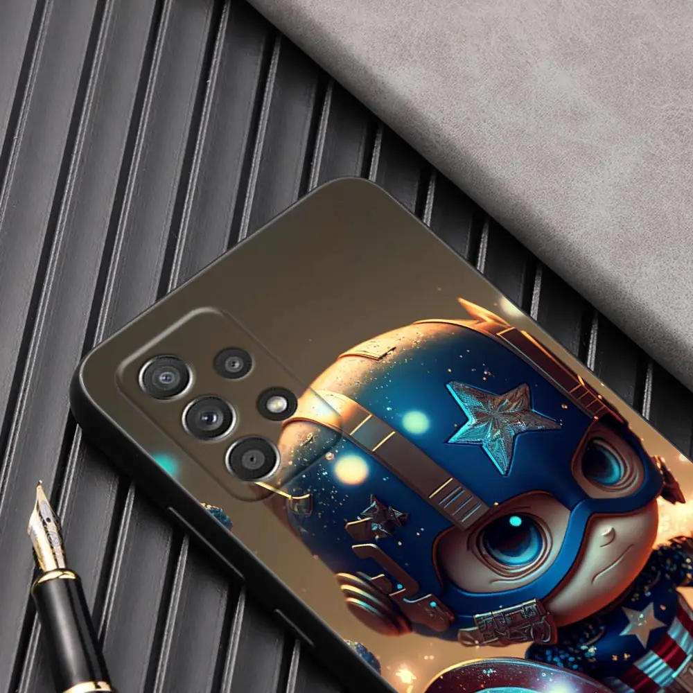 Baby Cute Marvel Venom Groot Cover Galaxy A53 5G Case For Samsung A55 A54 A52 A52S A51 A71 A73 A72 A41 A42 A35 A32 A33 Back Case