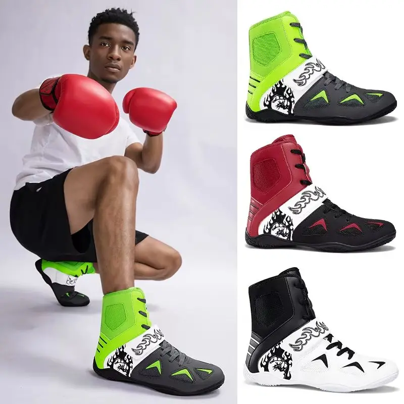 2025 Nw Product Launch Boxing Wrestling Fitness Training Shoes, Lightweight and Anti Slip, Guarding