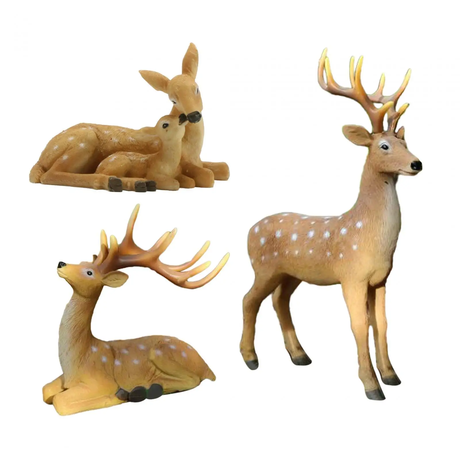 Deer Sculpture Deco…