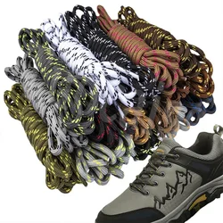 1 Pair Outdoor Sport Casual 18Colors Round Shoelaces Kids Sneakers Hiking Slip Rope Shoe Laces Sneakers Boot Shoelaces Strings