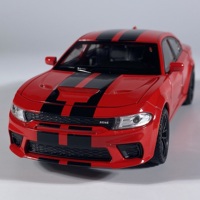 1:32 Dodge Charger SRT Super Sports Car Alloy Metal Diecast Model Car Sound And Light Pull Back Racing Games Simulation Decorate