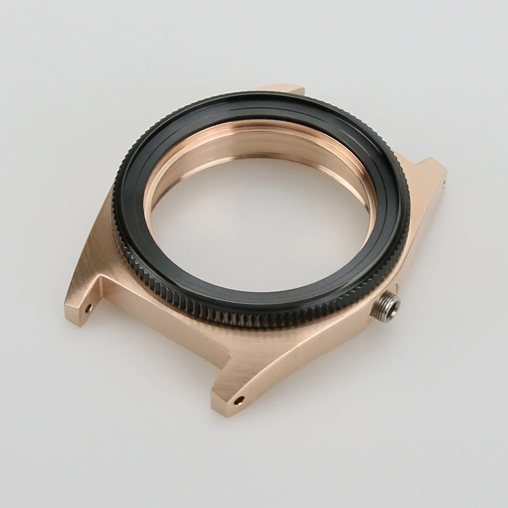 316L الفولاذ المقاوم للصدأ SKX013 عملة نمط تدوير إطار الساعة