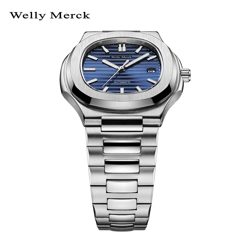 WM Watch Welly Merck Men Watches Luxury Business Automatic Mechanical Men\'s Original Replica Brand Watches WM082