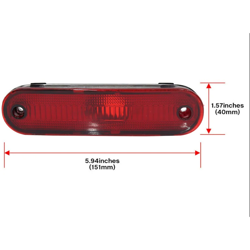 Gtinthebox Geräucherte Linse vorne/hinten Stoßstange Seitenmarkierungsleuchte Abdeckung Gehäuse für Mazda Miata/MX-5 1990–2005, keine Glühbirne/Sockel – Detail 6