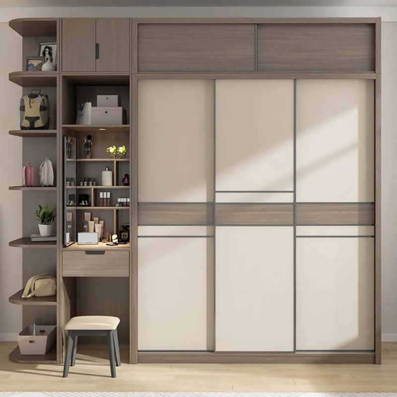 

Bedroom Nordic Craft Wardrobes Mobile Storage Organizer Tall Simple Cabinets Display Luxury Closets Abiertos Furniture Bedroom