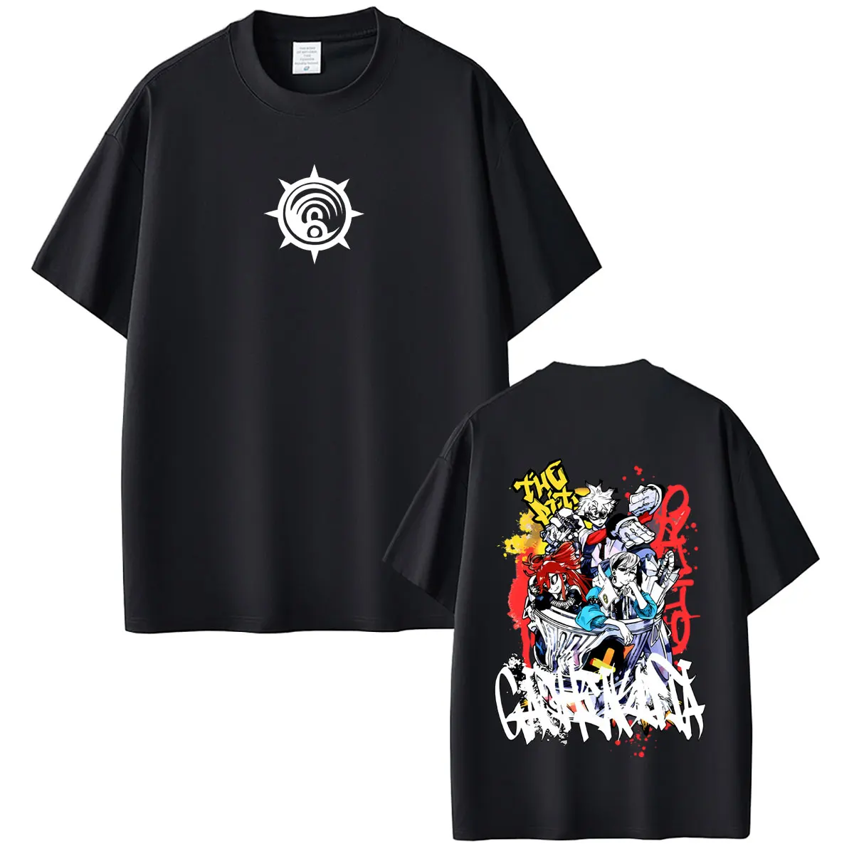 Anime Gachiakuta Rudo Zanka Enjin Merch T-shirt Men Women Manga Oversized T Shirts Summer Men's Casual Soft Cotton Tshirt Tops