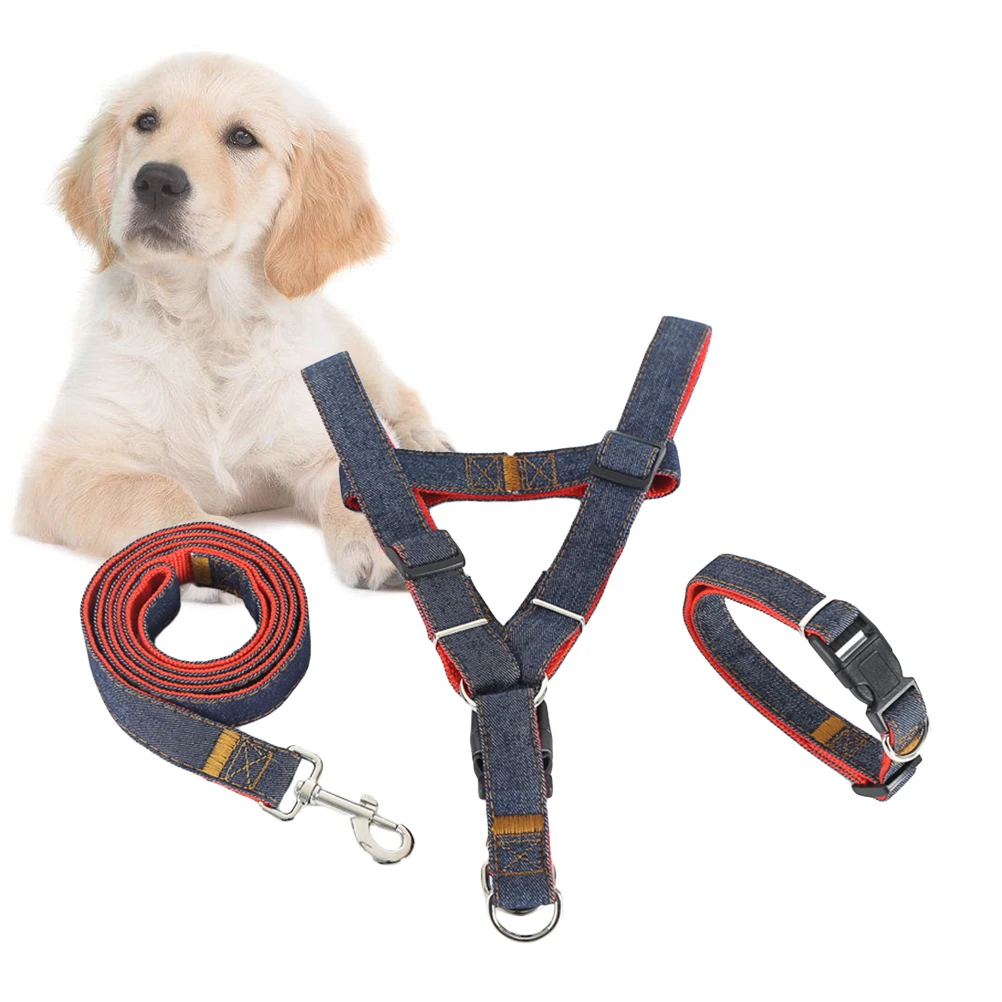 

1pcs Chest Harness Pet Traction Rope Set Leashes Front Attachment Walking Supplies Necklace