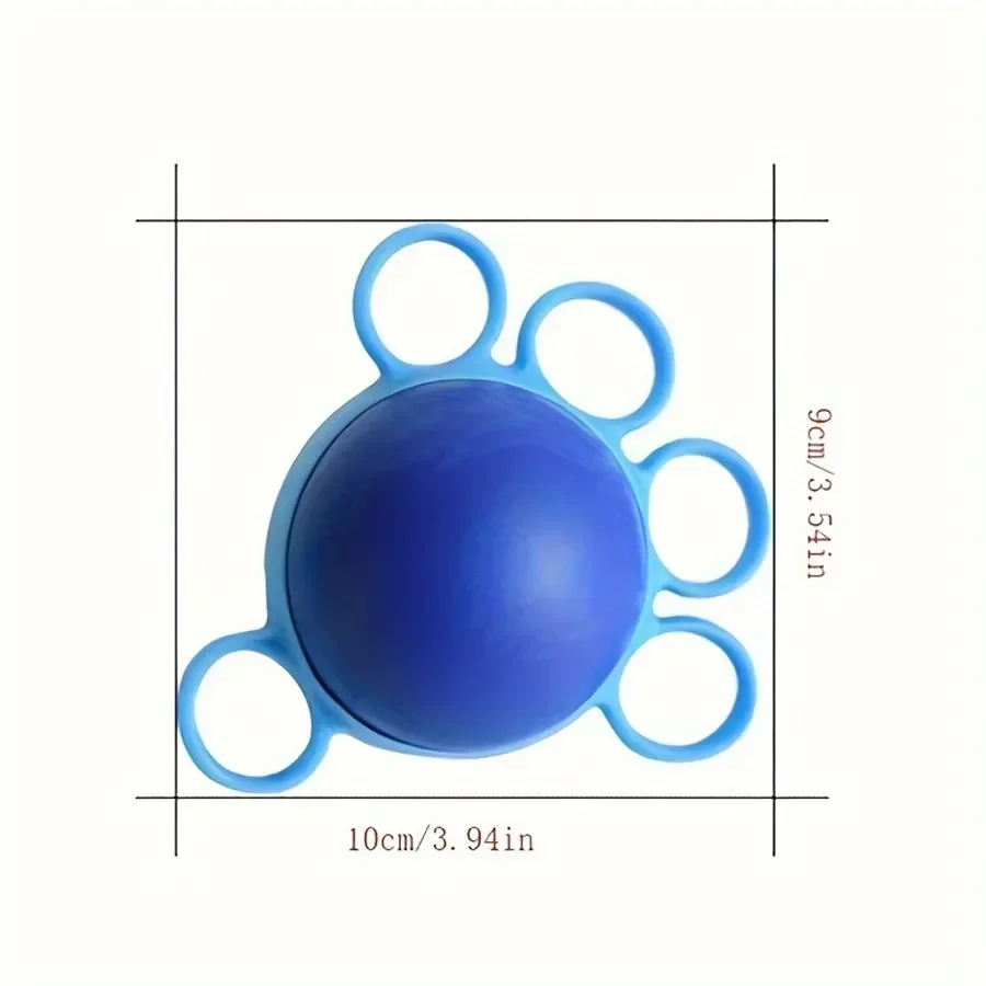 مقوي قبضة اليد بخمسة أصابع لتمديد وإعادة تأهيل الأصابع - مساعد تدريب الشلل