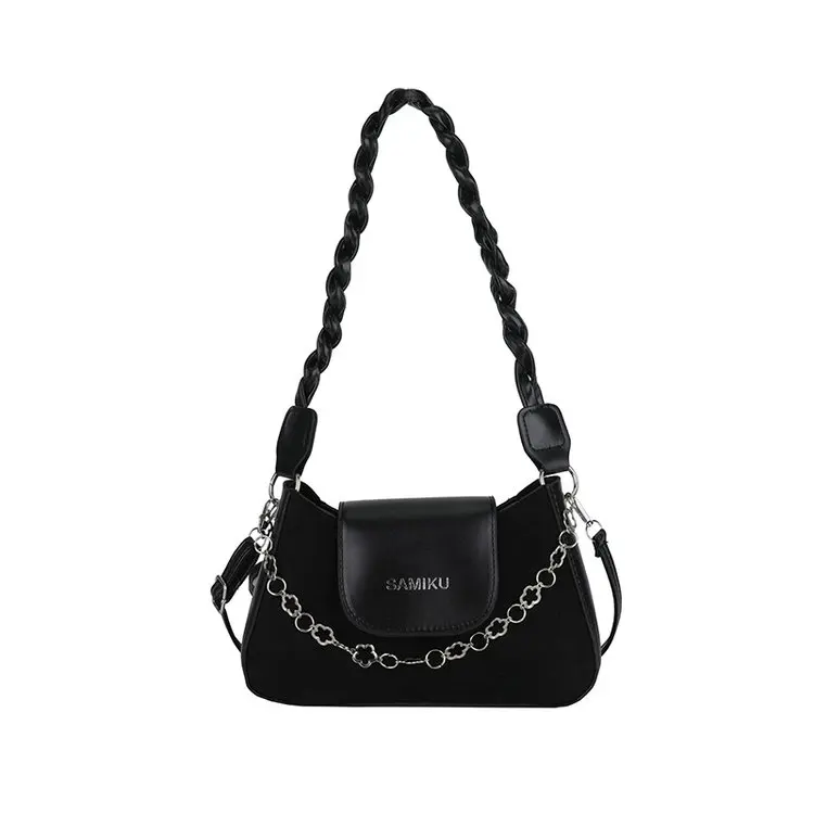 حقيبة الإبط بقفل جديد لخريف 2025 للسيدات متوسطة الحجم للمراهقات لشتاء 2025 #5