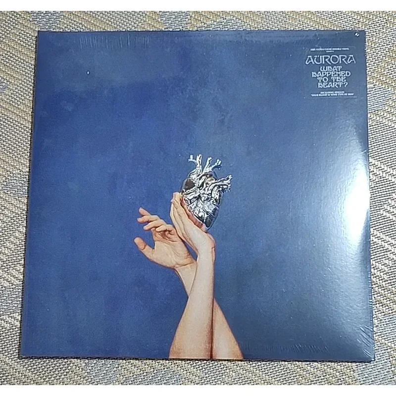 

Aurora WHAT HAPPENED TO THE HEART Transparent Vinyl Record 2LP for Aurora