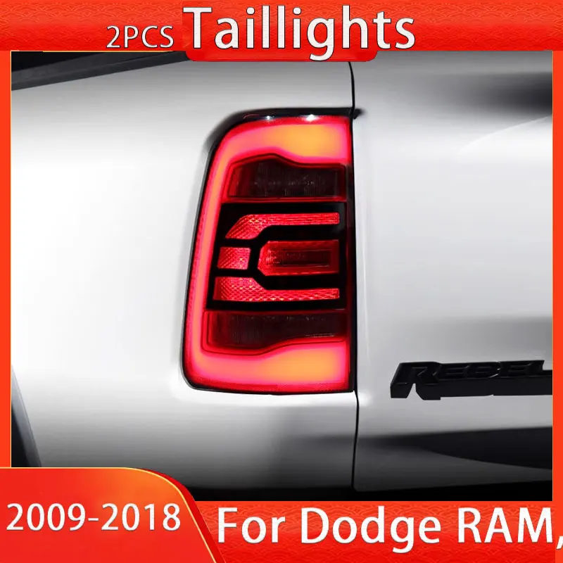 Car Styling Taillights For Dodge Ram 2008 2009 2010 2011 2012 2013 2014 2015 2016 2017 2018 2019 Tail Lamp Lamps Led Turn Signal