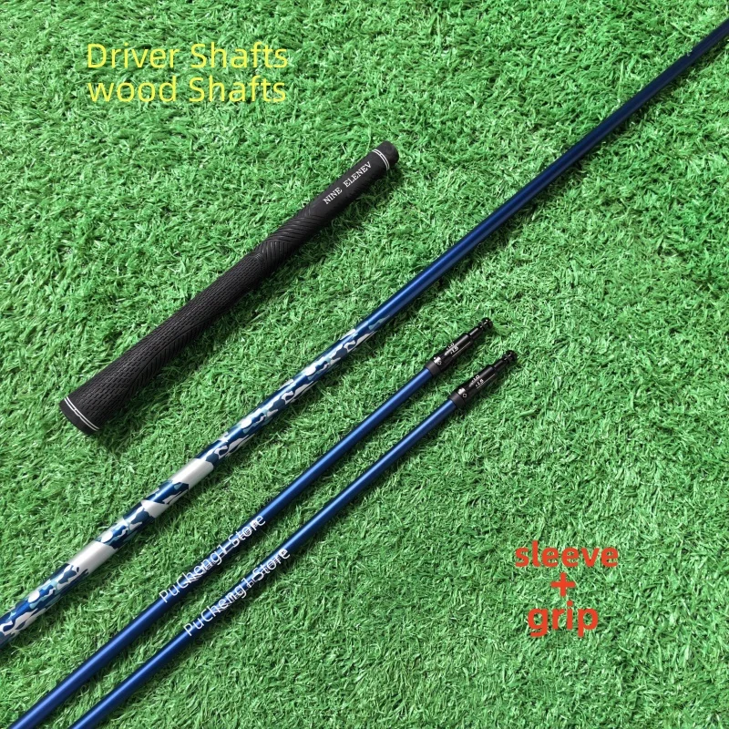 

Шафты для гольф-клюшек 2026 года, камуфляжно-синие, R/SR/S/X, высокоэластичные графитовые шафты для драйверов и вудов, с бесплатной сборкой, втулкой и рукояткой