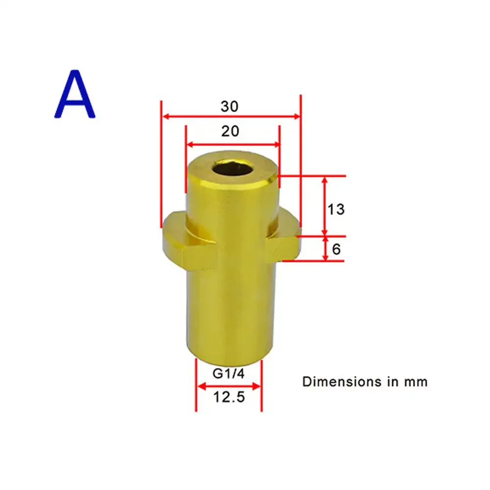 Metal Watering Adapter Foam Nozzle Generator High Pressure Washer Soap Foamer for Nilfisk Karcher Huter Elitech Lavor Kranzle