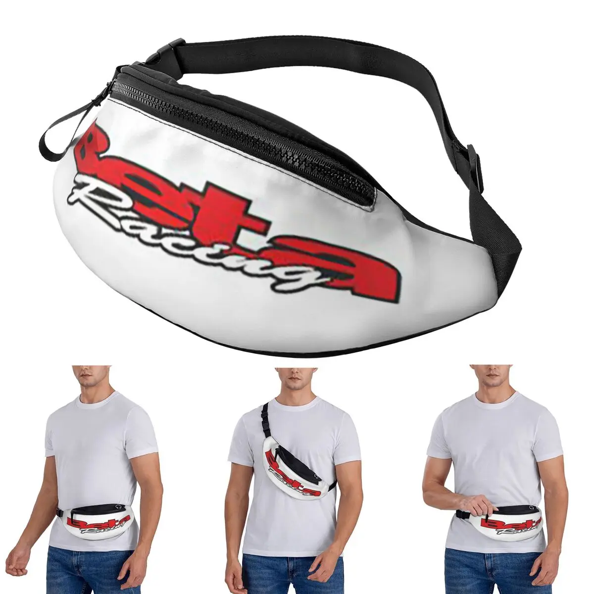 

Crossbody Waist Bag Beta Racing (8) 1 Men Women Fanny Pack Travel Running Money Phone Pouch