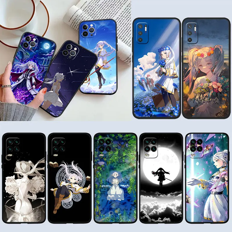 AR35 F-Frieren Shell Phone Case for Samsung Galaxy A11 A12 A13 A15 A52S A53 A55 A56 A70 A71 A72 A73 F06 F16 F56 S10 Plus S10e