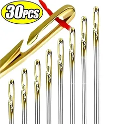 Sewing Needles Multi-size Side Opening Stainless Steel Darning Sewing Household Hand Tools