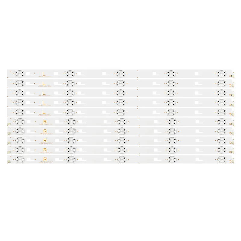 

10Pcs/Set LED Backlight Strip SVY550AH0-REV00-5LED-L/R-150223 KD-55X8000C KD-55X8005C 55X8005 SYV5544 LSY550FN01 XBR-55X810C