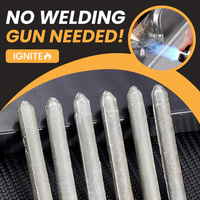 Low Temperature Cored Electrode Vacuum Welding Rods Flux Copper Aluminum Stainless Steel Water Tank Plastic Welding Strip