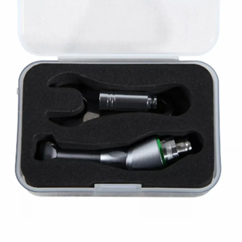 16：1 Reduction Cordless Contra Angle Push Button Head for Endodontic Endo Motor Dental Equipment