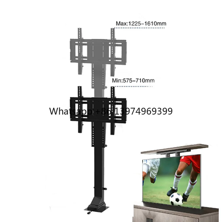 Motorized TV Mount Lift for 32 Inches to 50 Inches Height Adjustable up Hidden Tv Lift Automatic TV Lift With Remote Controller