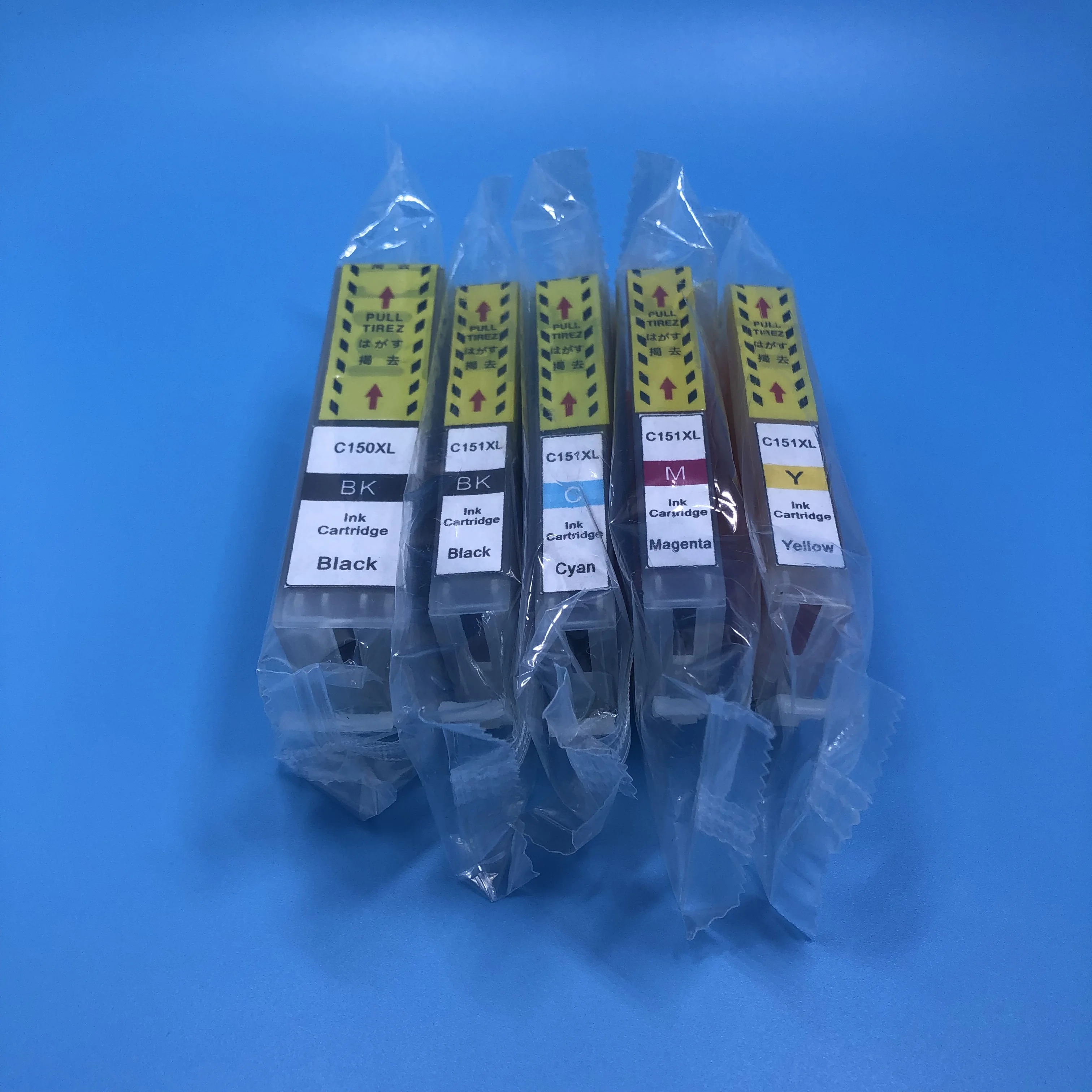 

5Pcs/Set PGI-150XL CLI-151XL Compatible Ink Cartridge for Canon MG5410 MG5510 MG5610 MG6310 MG6410 MG6610 MG7110 MG7510 IP7210