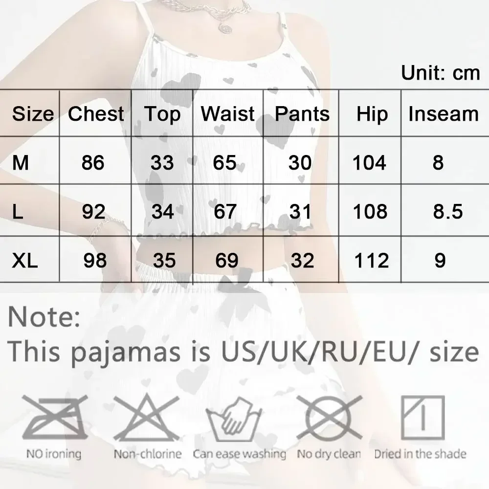 

New Summer Thin Pajamas Solid Color Polyester Sling Pajamas Sling Shorts Female