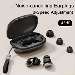 Eayburst Ear Plugs Soft Silicone Silent Sleeping Noise Reduction Earplugs Suitable for Sleeping working Sportsand Swimming
