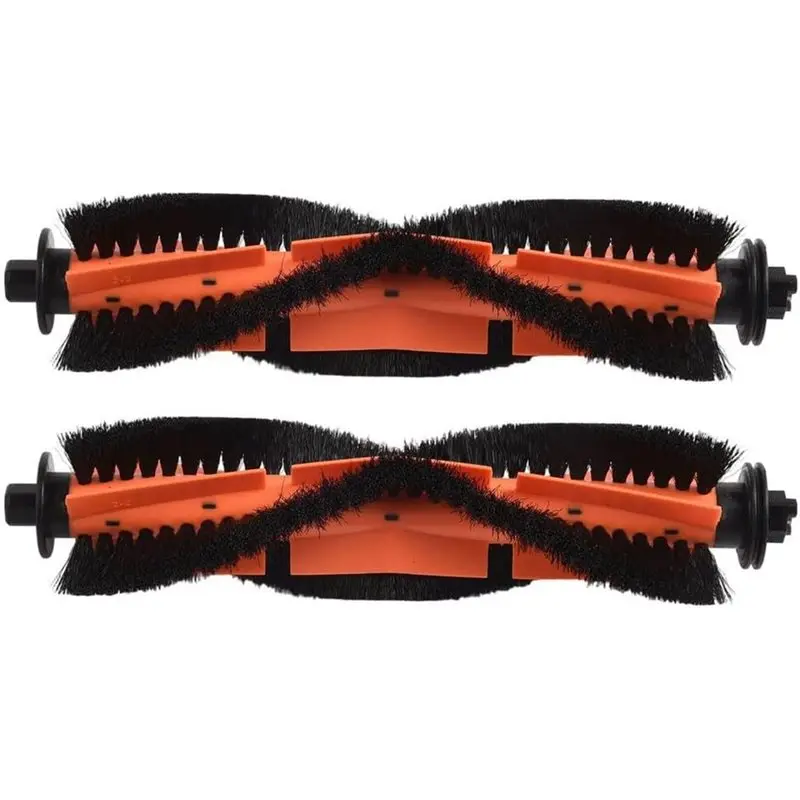 Brosse à rouleau de remplacement (2 pièces) pour aspirateur robot Uninell UR3, brosse principale à rouleau central, accessoires